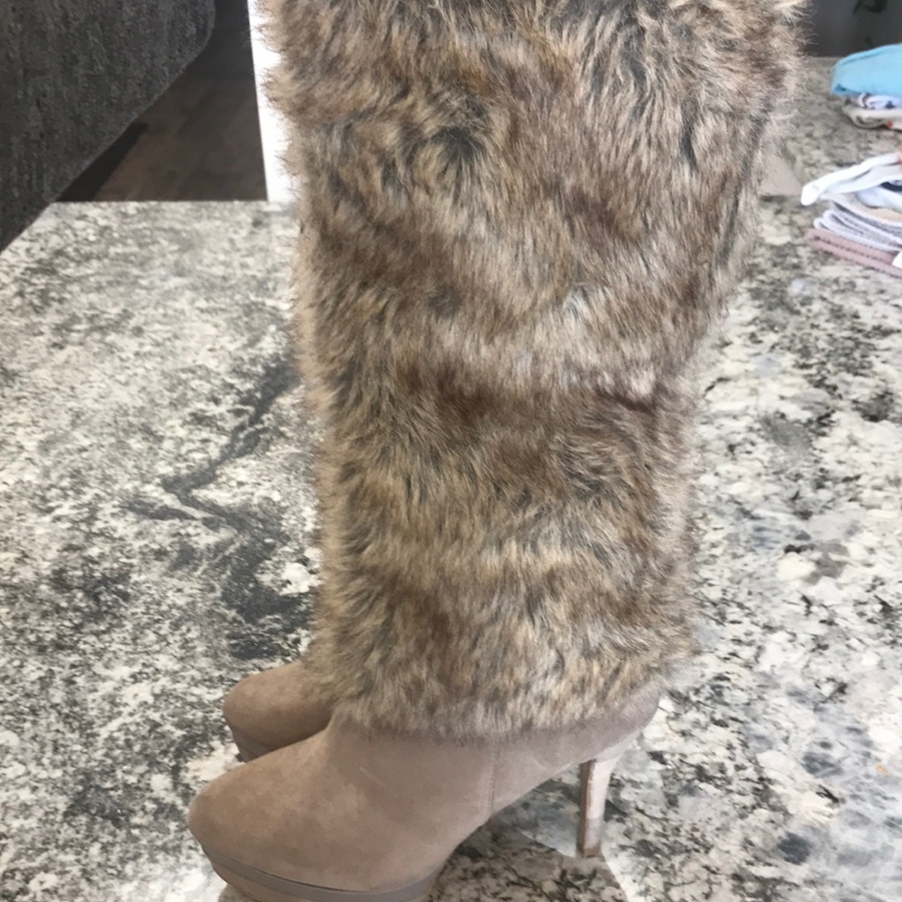 Fergie Fur Boots